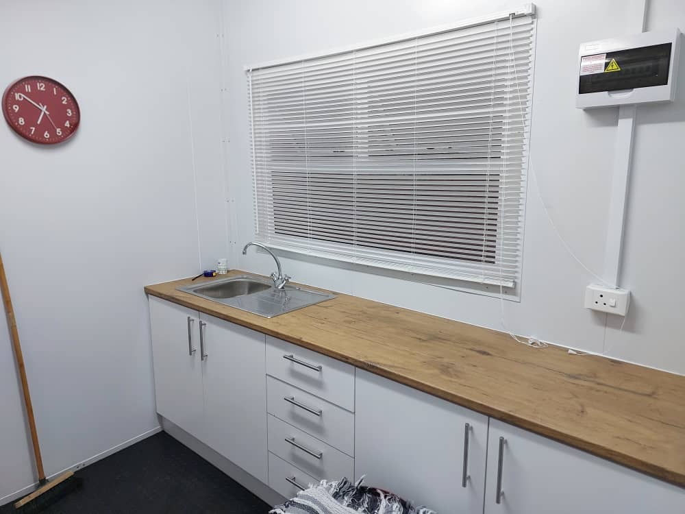 Accommodation kitchenette