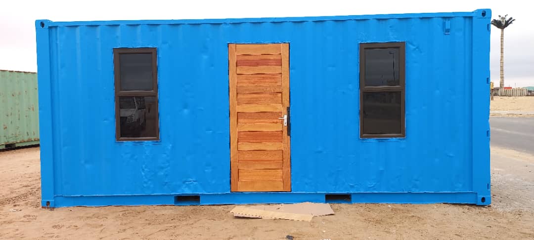 Converted accommodation container
