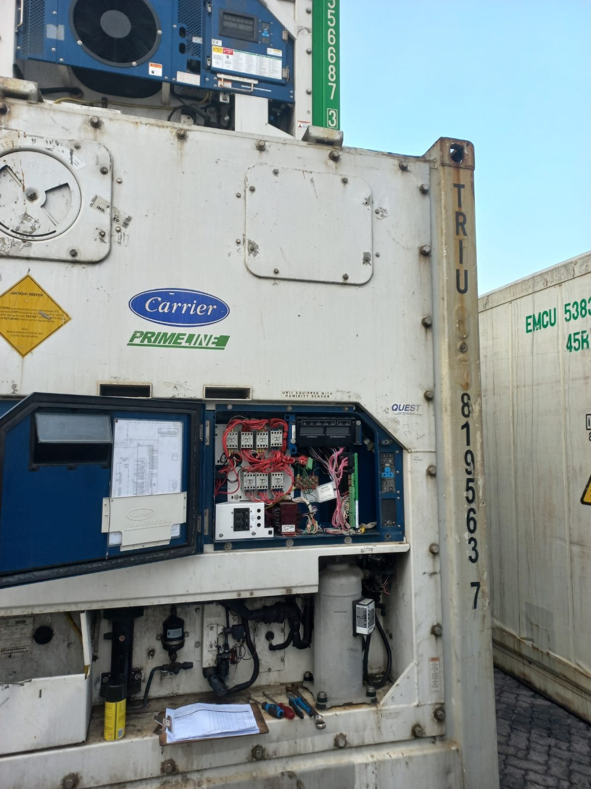 Reefer machinery